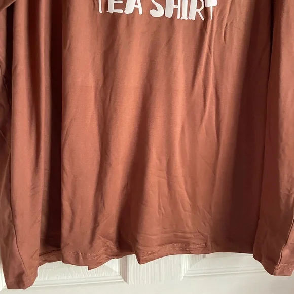 SOLD Shein Women's Size 4X 20 It's Tea Shirt - Picture 6 of 14